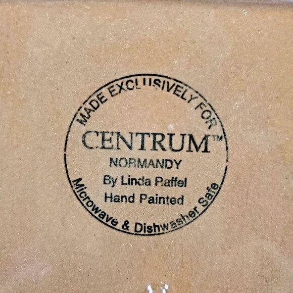 Hand-Painted Ceramic Cutting Board & Cheese Knife Set Linda Raffell - Picture 6 of 9